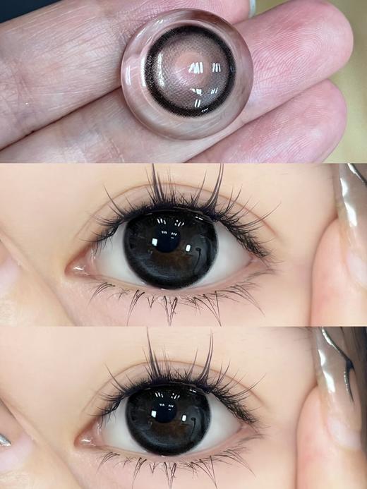 E-lensstyle半年抛美瞳 玻璃黑珍珠 14.5mm 商品图0