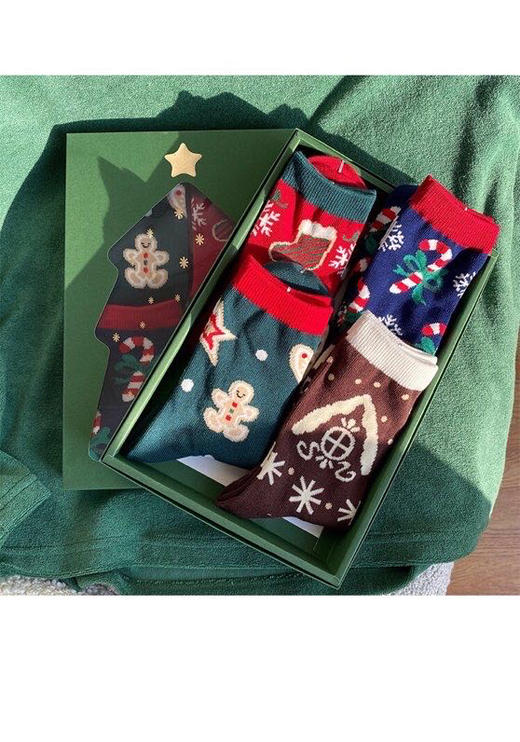 DYZ2286圣诞礼盒袜 商品图2