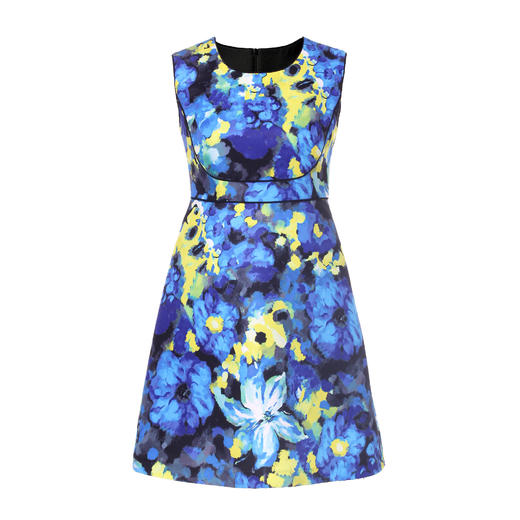 4月底2.5=【伯妮斯茵】161S172--蓝色连衣裙--绿葡萄园--《生命之美-梵高的花园》 商品图4