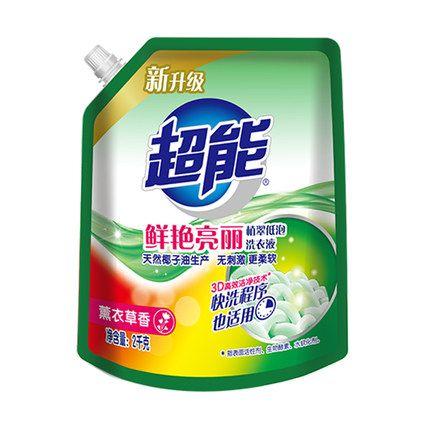 超能植翠洗衣液（鲜艳亮丽）2kg 商品图0