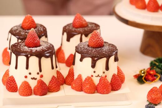 【草莓季】草莓小可爱 巧克力淋面蛋糕 商品图2