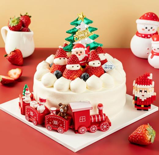 （立减50元）圣诞老人驾到草莓蛋糕 商品图2