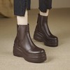 厚底英伦风，加绒百搭马丁靴短靴MQE-G82-7 商品缩略图1