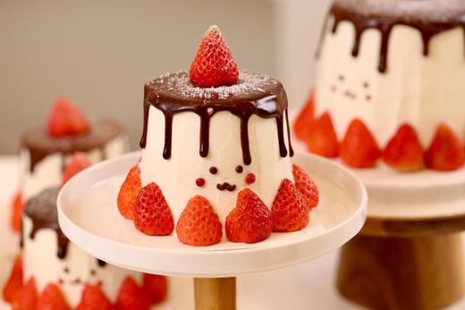 【草莓季】草莓小可爱 巧克力淋面蛋糕 商品图3