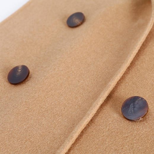 MD917斯尔丽2023冬季新款翻领干练气质可脱卸两件套羊毛大衣女外套 商品图5