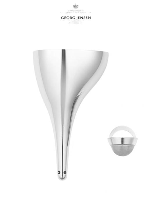 Georg Jensen乔治杰生不锈钢红酒漏斗醒酒过滤器红酒酒具组合礼物 商品图2