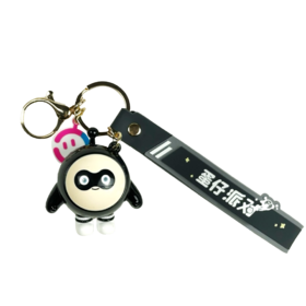 狼博旺蛋仔派对基础款挂件-蛋小黑