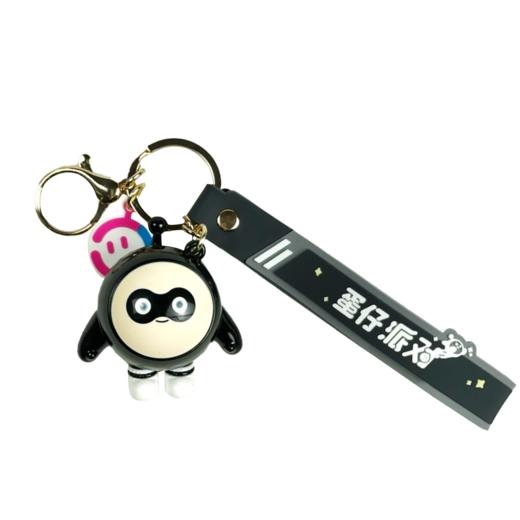 狼博旺蛋仔派对基础款挂件-蛋小黑 商品图0