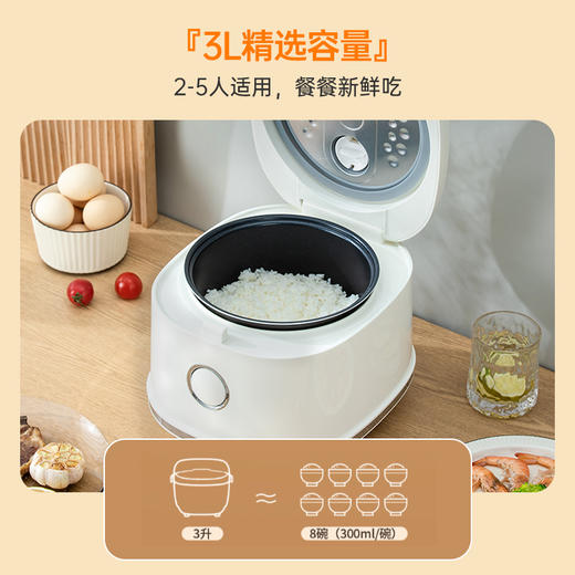 内野 微电脑电饭煲 HU-GFB30-02 商品图2