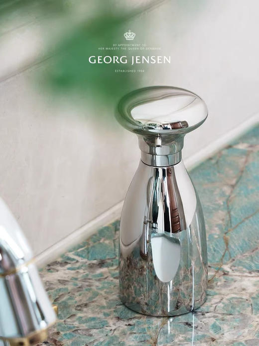 Georg Jensen乔治杰生北欧洗手液分装瓶皂液器抑菌不锈钢轻奢摆件 商品图1