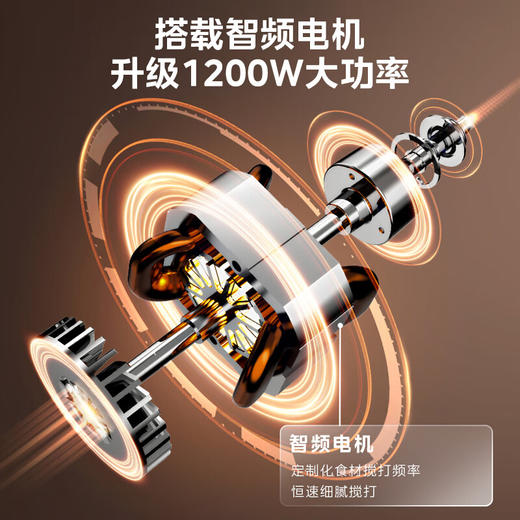 美的（Midea）安睡Max低音破壁机家用1.75L榨汁机柔音降噪豆浆料理机MJ-PB1S1 商品图3