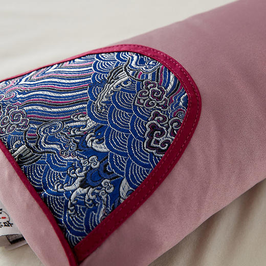 自然醒草本热敷可调节颈枕决明子艾草荞麦壳枕调节高度加热可拆洗手工睡眠枕LK 商品图7