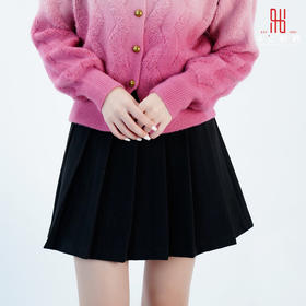 女装24秋冬新款百褶短裤裙2235-A66179-1▲