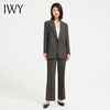 IWY/灰色休闲职业西装套装女气质秋冬工作服酒店经理高端商务西服正装C13517+P33517 商品缩略图3