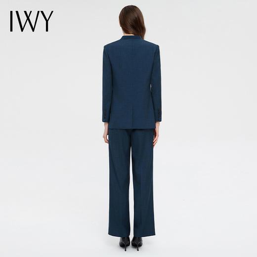IWY/时尚气质阔腿裤西装马甲三件套秋冬总裁商务正装工作服正装CM13322+P32222 商品图4