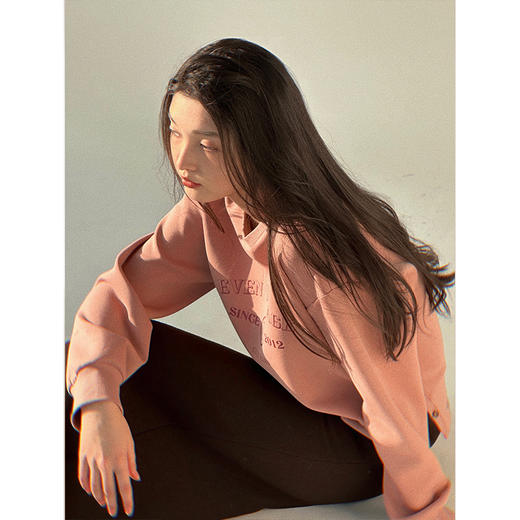 Even Vintage | 新疆长绒棉 云朵空气感美式学院定制印花logo卫衣 商品图1