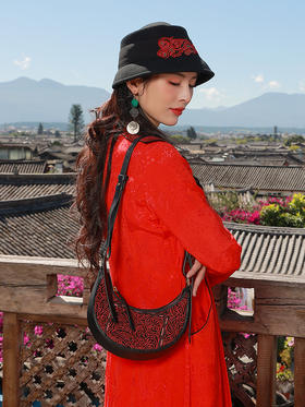 新月民族风挎包(全皮版）| 现货加急发