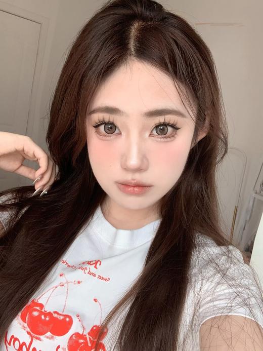 E-lensstyle半年抛美瞳 大奶球棕（绿） 14.5mm 商品图3