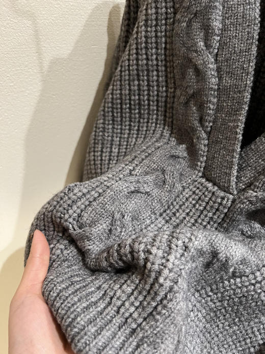 大灯笼麻花加厚毛衣 商品图7