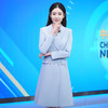IWY/蓝色西装连衣裙女端庄大气主持人正装上镜艺考演讲比赛服装Q1019-L 商品缩略图3