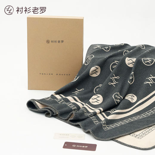 印花LOGO四季毯 商品图4