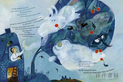 Journey on a Cloud: A Children's Book Inspired by Marc Chagall / 云上之旅：受夏加尔启发的绘本 商品图3