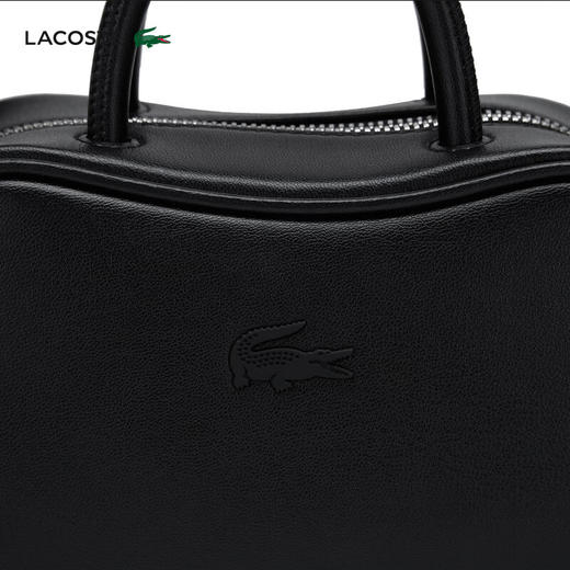 【海南专供价】Lacoste法国鳄鱼女士新款时尚潮流百搭纯色斜挎手提包NF4498FO 商品图2