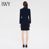 IWY/时尚干练藏青色西装连衣裙女2023新款气质女神范通勤总裁职业正装Q13332 商品缩略图4