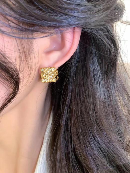 罗意W 双面LOGO耳钉，真的美爆了！ 商品图1