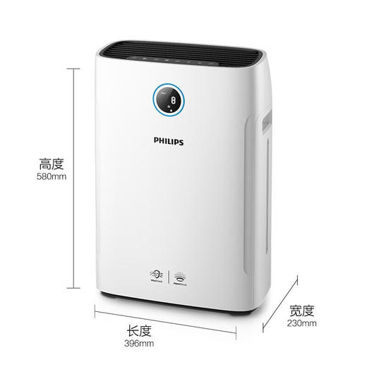 【家居】飞利浦 (PHILIPS)净化加湿一体机2000系列 AC2726 商品图2