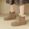 品质好货 | Safiya/索菲娅2023新款加绒绑带靴口羊毛雪地靴 SF3411A722 商品缩略图0