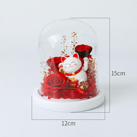 永生花招财猫小号 商品图3