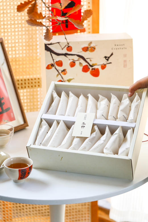 🧨年货推荐｜陕西富平柿饼冬柿2斤20个左右大饼，顺丰京东，中通随机发货 商品图7