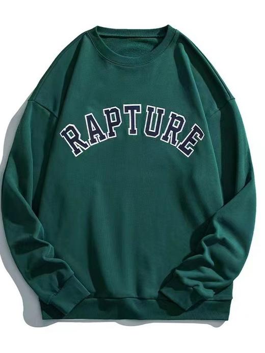 【个性十足；韩版小众】别样设计，情侣装味，引领潮流；字母外套，时尚范儿；男女同款，休闲情侣卫衣女ins 商品图3