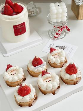 【圣诞节】圣诞小雪人cupcake