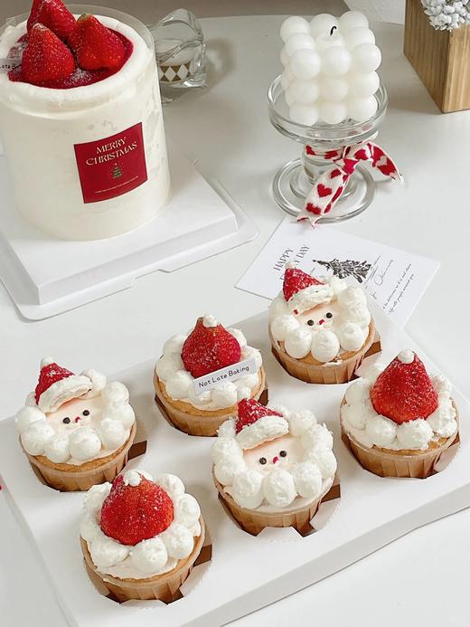 【圣诞节】圣诞小雪人cupcake 商品图0