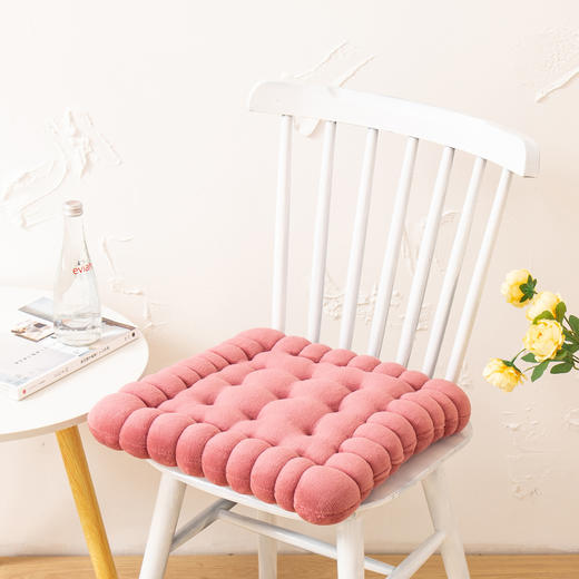 LEOE VITI 软糯厚实牛奶绒饼干坐垫【买一送一】内里填充14D高弹珍珠棉 蓬近7cm的加厚设计 超柔软软乎乎的坐垫坐上整天也不累 商品图11