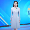 IWY/蓝色西装连衣裙女端庄大气主持人正装上镜艺考演讲比赛服装Q1019-L 商品缩略图0