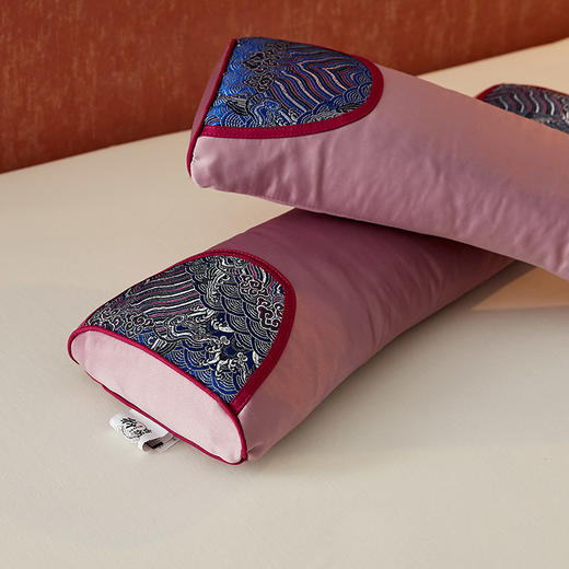 自然醒草本热敷可调节颈枕决明子艾草荞麦壳枕调节高度加热可拆洗手工睡眠枕LK 商品图9