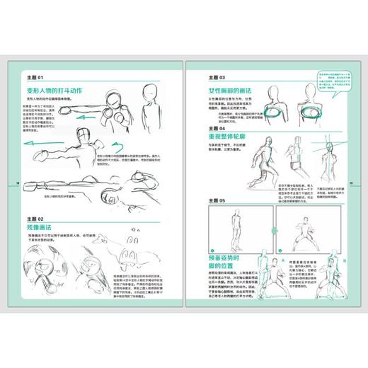 超人气原画师羽山淳一的人体动态速写课 战斗角色篇 商品图3