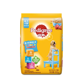 宝路幼犬牛奶夹心380g