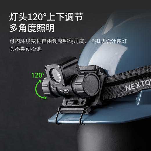 纳丽德（NEXTORCH）oStar磁吸模块化可拆分充电头灯 商品图5