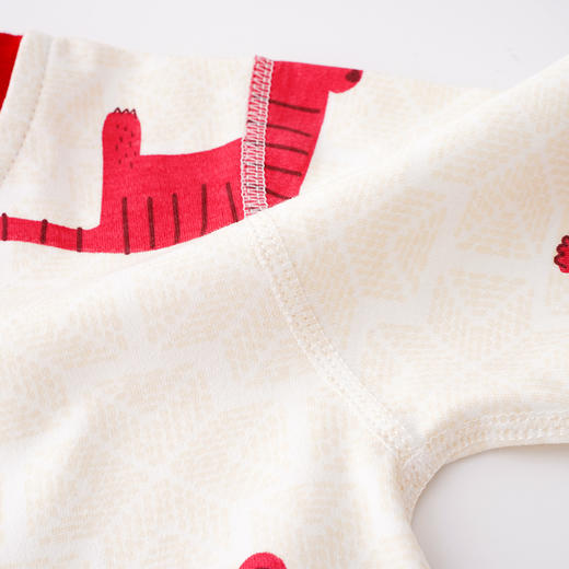 新生婴儿衣服宝宝拜年服满月婴儿衣服新年宝宝衣服满月服A类 商品图1