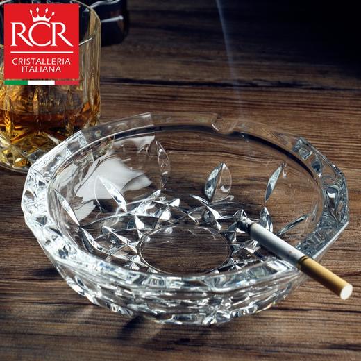 意大利进口水晶玻璃傲柏晶质烟灰缸17.5CM 商品图2