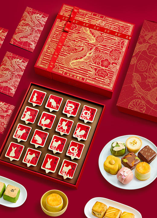 关茶·茶菓子 龙龍不同，美美与共16枚装 商品图2