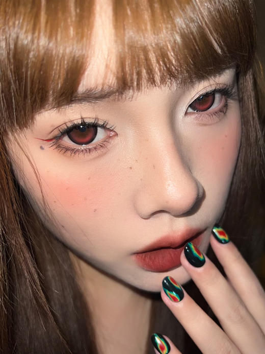 【大直径】T-SUKICON-鹤顶红-14.5mm【半年抛 0-800度 无525/575】 商品图6