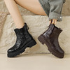 时尚个性，头层羊皮保暖羊羔毛厚底马丁短靴HB-Z726 商品缩略图8