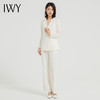 IWY/白色西装套装女秋冬商务高端职业装气质播音主持人艺考正装工作服C13515+P13515 商品缩略图1