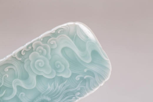 雷慧仙祥云龙纹茶则 商品图2