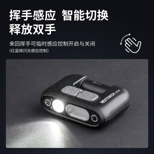 纳丽德（NEXTORCH）UT31红蓝闪肩灯信号灯 商品图1